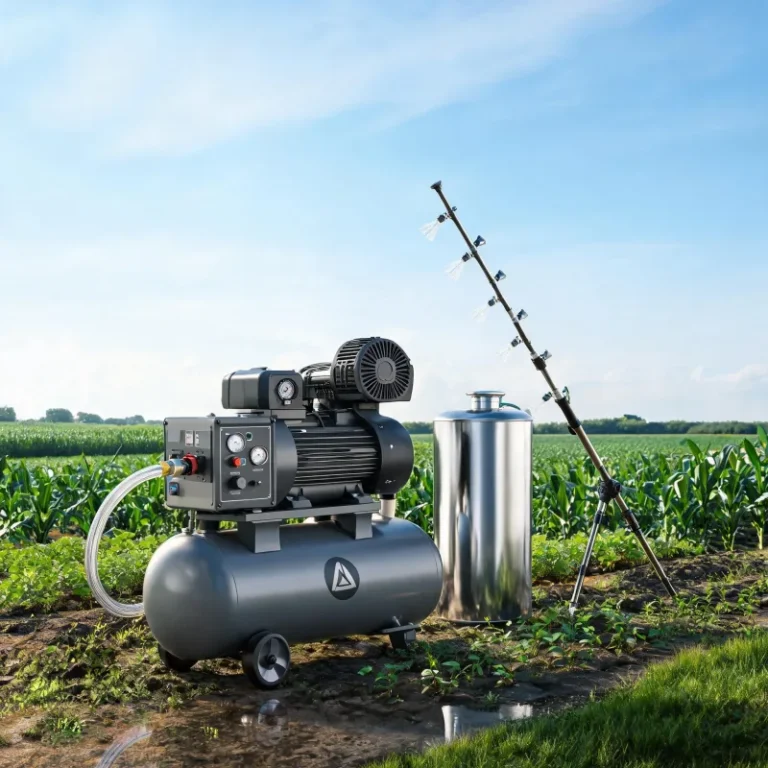 Oil Free Agriculture Industry Air Compressors for Crop Spraying & Food-Grade Agricultural Processing