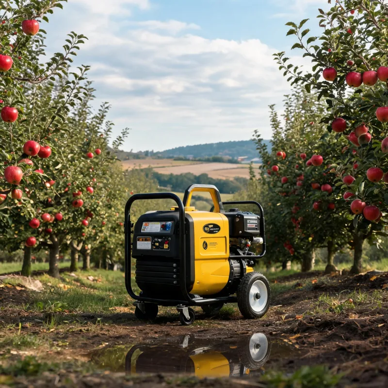 Portable Agriculture Industry Air Compressors for Remote Farming Land & Orchard Harvesting