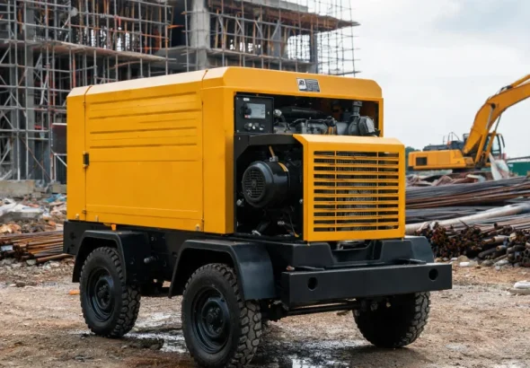 185 CFM Construction-Grade Diesel Portable Air Compressor: Price Breakdown