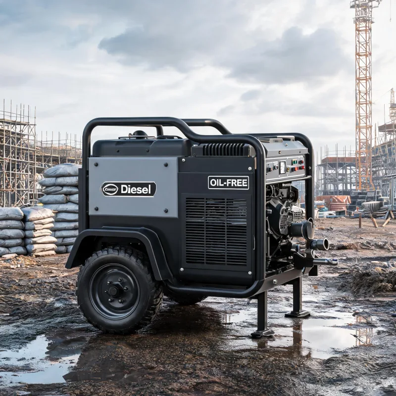 2024 Latest Launches: Industrial Oil-Free Diesel Portable Air Compressor Trends