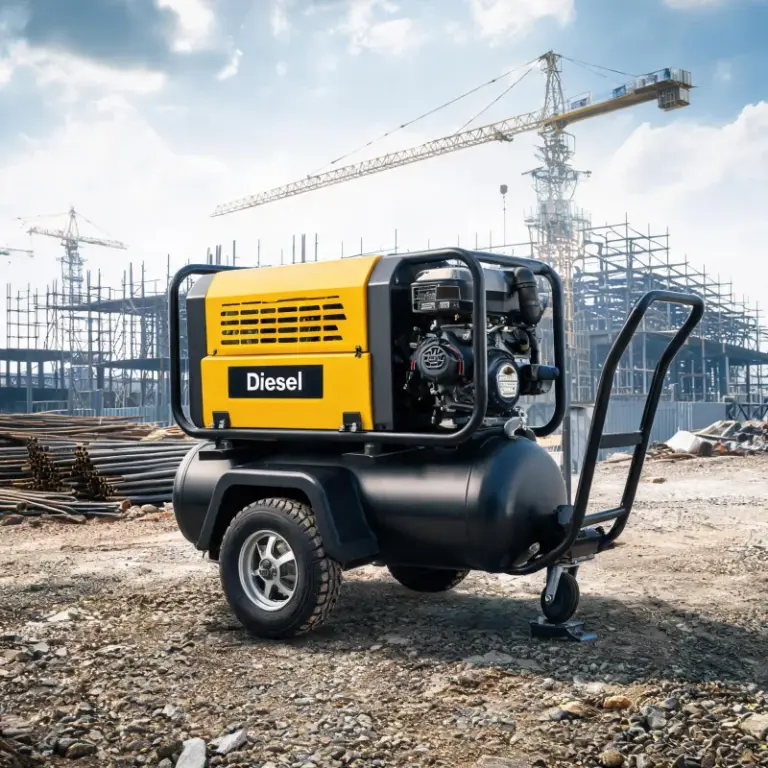 2024 Updated Steps to Check Pressure & CFM Ratings for Diesel Portable Air Compressor