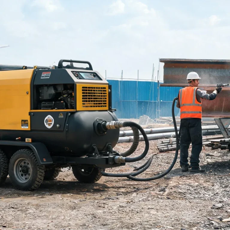 A Complete Maintenance Guide for Diesel Portable Air Compressors for Sandblasting