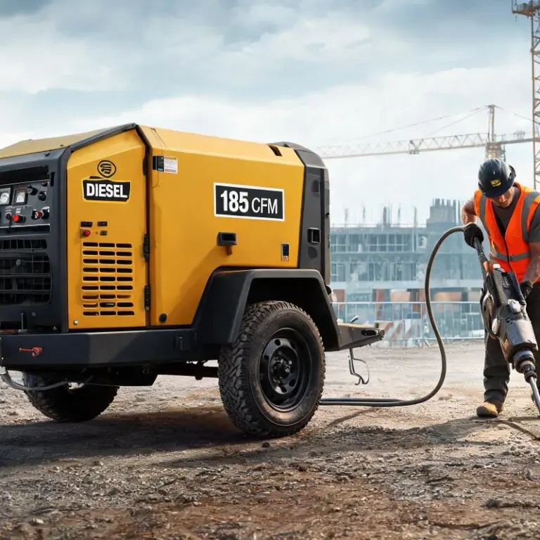 Best 185 CFM Diesel Portable Industrial Compressor: Tested Picks & Customer Reviews