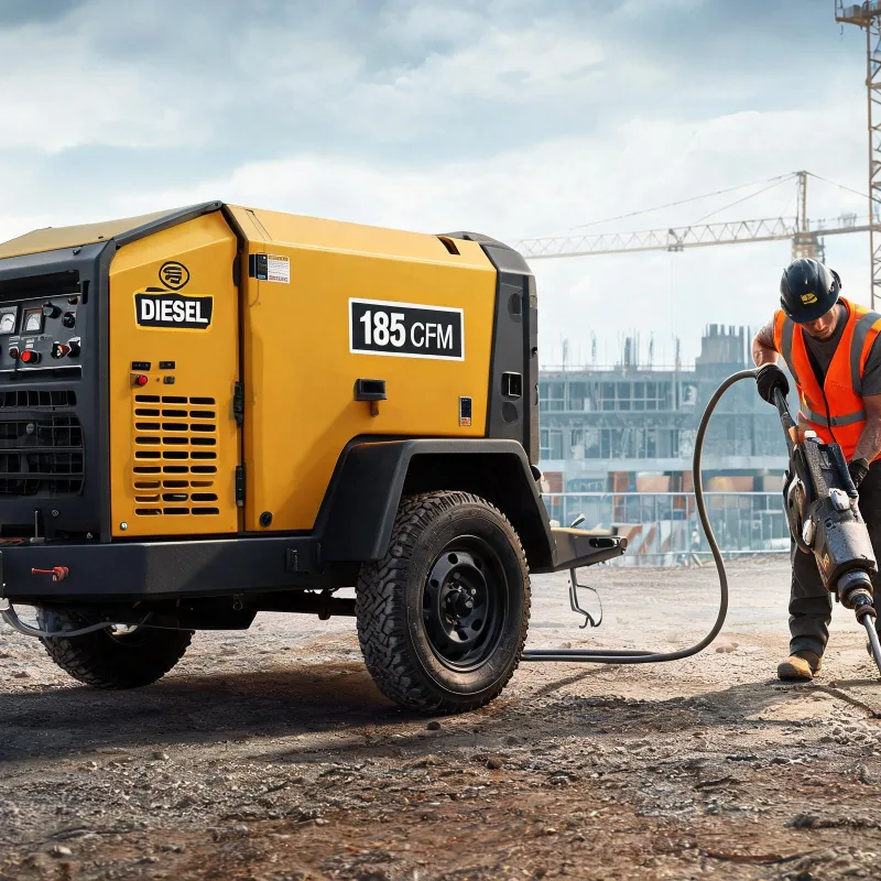 Best 185 CFM Diesel Portable Industrial Compressor: Tested Picks & Customer Reviews
