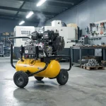 Best Rated Sized Diesel Portable Air Compressor for Small Manufacturing Factories
