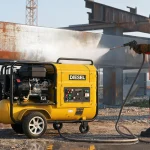 Buying a Diesel Portable Air Compressor for Sandblasting Rust Removal in the US