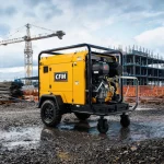 CFM Rated Diesel Portable Air Compressor for Heavy Duty On-Site Use