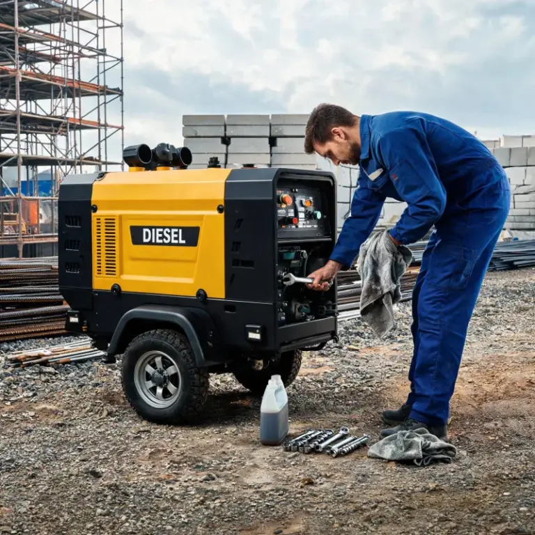 Can I Complete DIY Maintenance on My Small Diesel Portable Air Compressor