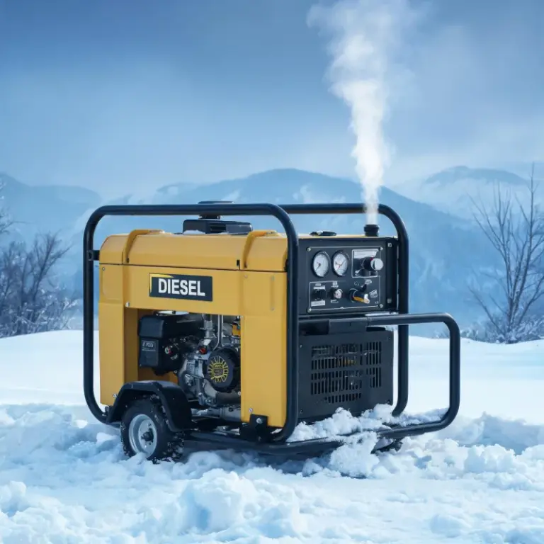 Can You Run a Small Diesel Portable Air Compressor in Subzero Cold Weather?