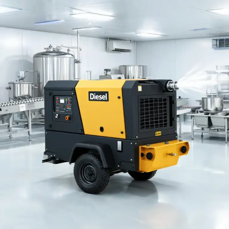 Can a Portable Diesel Air Compressor Meet Food Processing Air Quality Standards