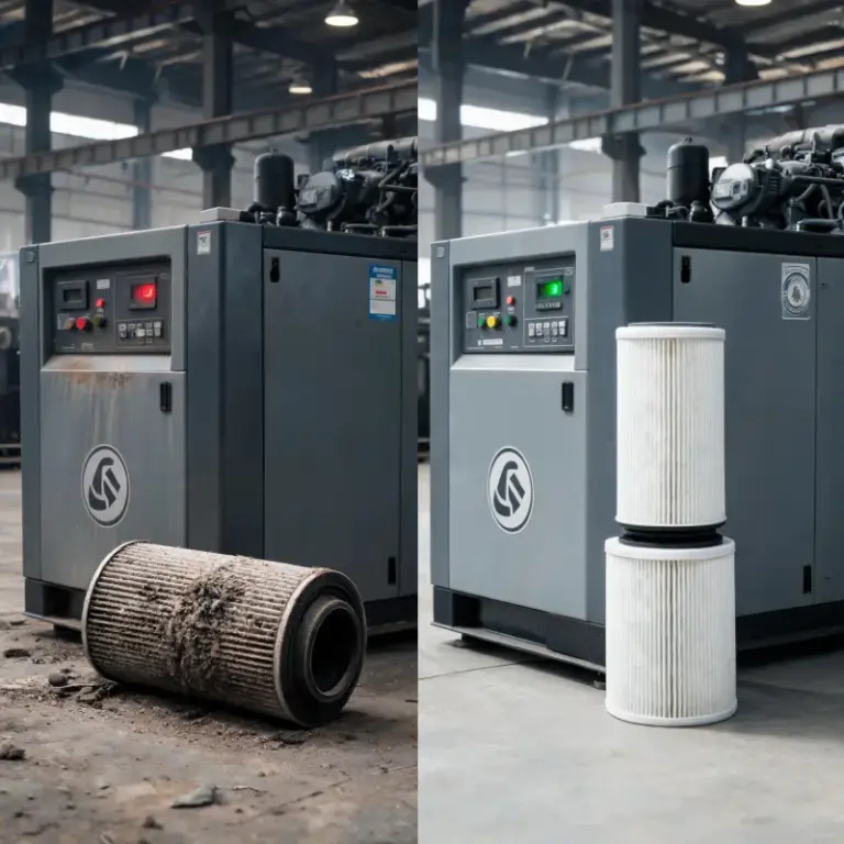 Causes of Clogged Air Filters and Corresponding Compressor Fault Handling