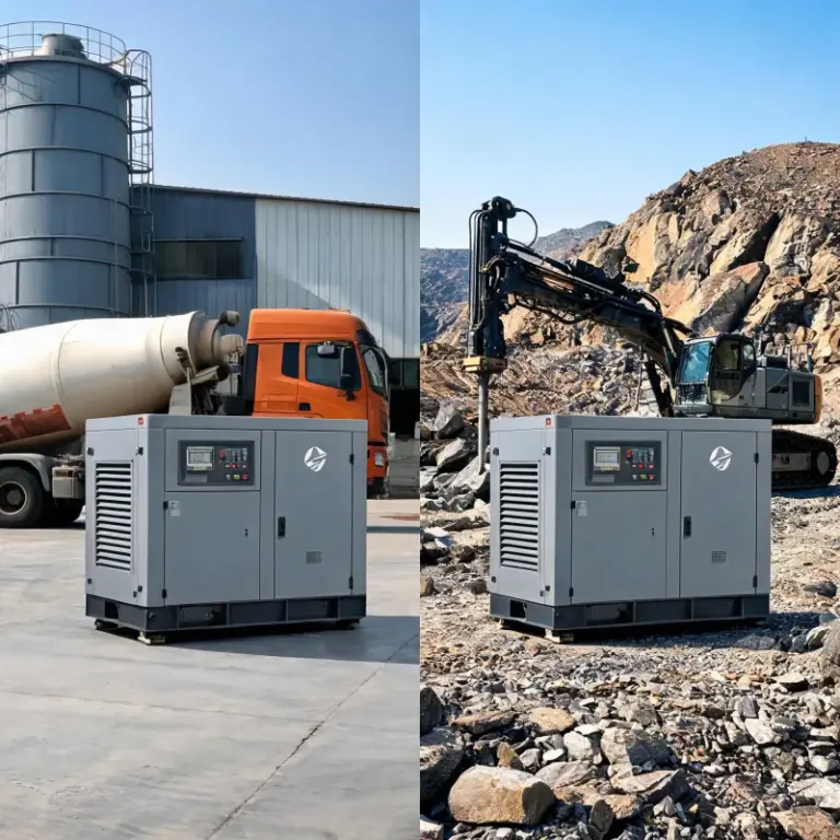 Cement Tanker Compressor vs High Pressure Mobile Air Compressor for Blast Hole Drilling