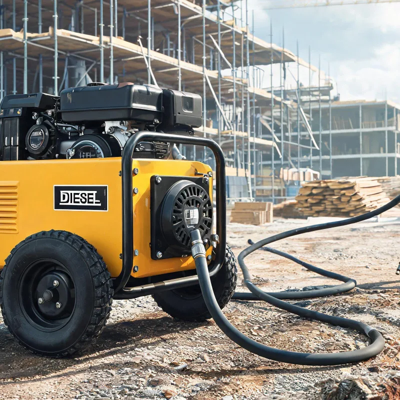 Choosing Low Noise High CFM Commercial Diesel Portable Air Compressor