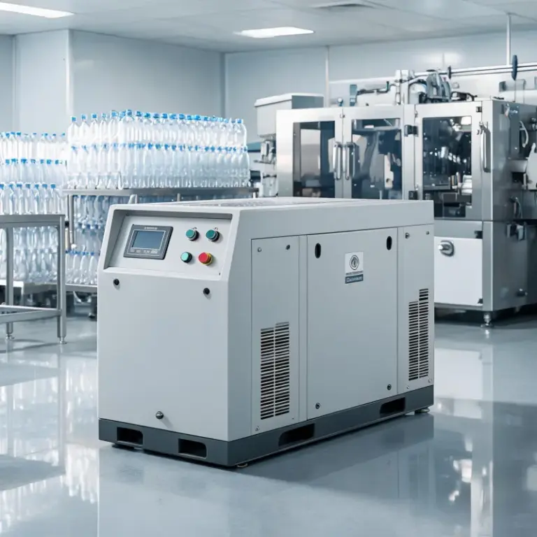 Class 0 Oil-Free Air Compressors for Beverage PET Bottle Manufacturing