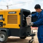 Common Filter Clogging Issues During Routine Portable Diesel Screw Air Compressor Maintenance