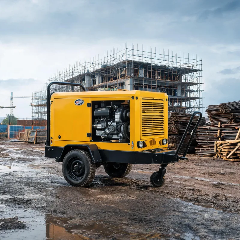 Common Problems and Fault Diagnosis for Diesel Portable Water Lubricated Oil-Free Screw Units