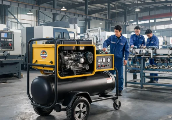 Common Sizing Issues & Troubleshooting for Diesel Portable Air Compressors in Medium Factories
