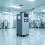 Compact Vertical Oil-Free Compressor Small Pharmaceutical Factory Project