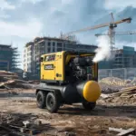 Comparing Diesel Portable Air Compressor and Gasoline Portable Centrifugal for Industrial Use
