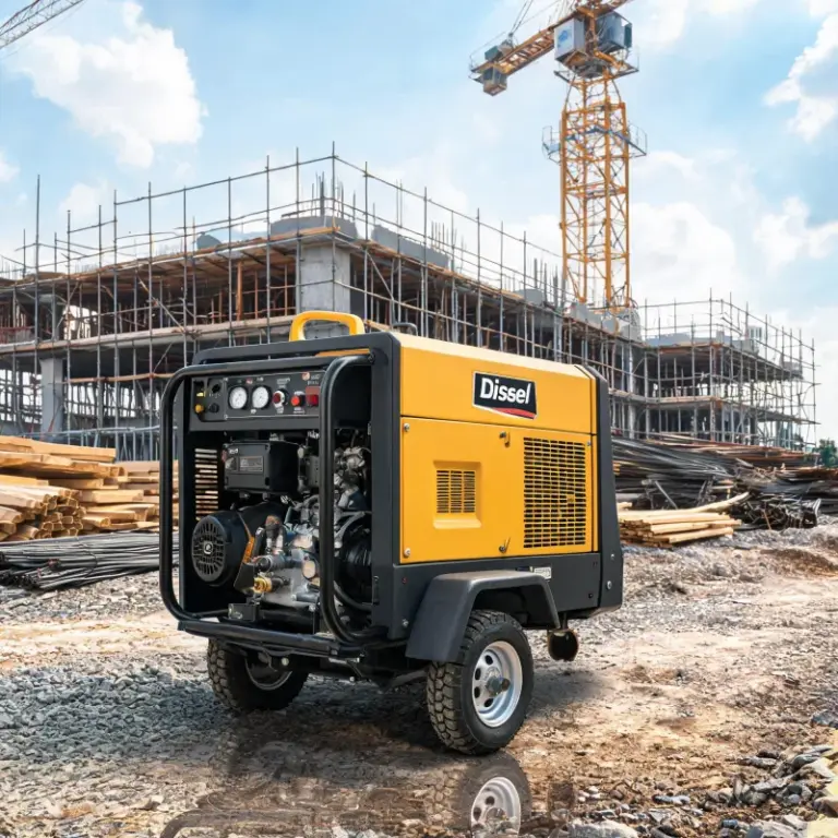 Comparison Review of Top 5 Diesel Portable Air Compressors by CFM Rating