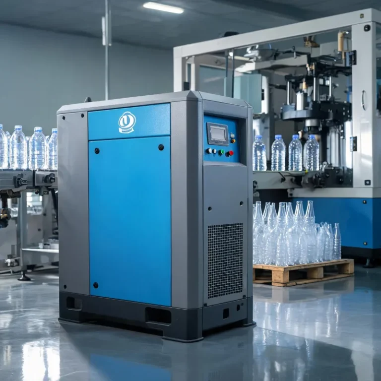 Complete Compressed Air Solution for Small-Scale PET Bottle Blowing Plants