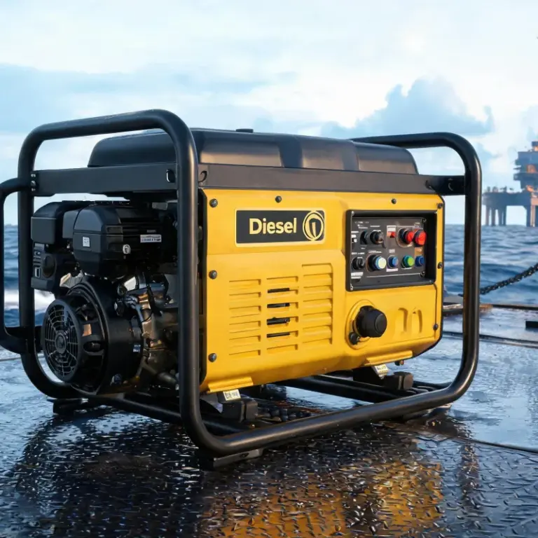 Corrosion Resistant Components for Diesel Portable Air Compressor in Marine Applications