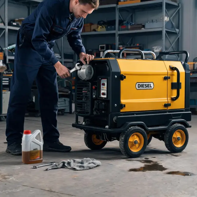 DIY Routine Maintenance for Portable Diesel Screw Air Compressors