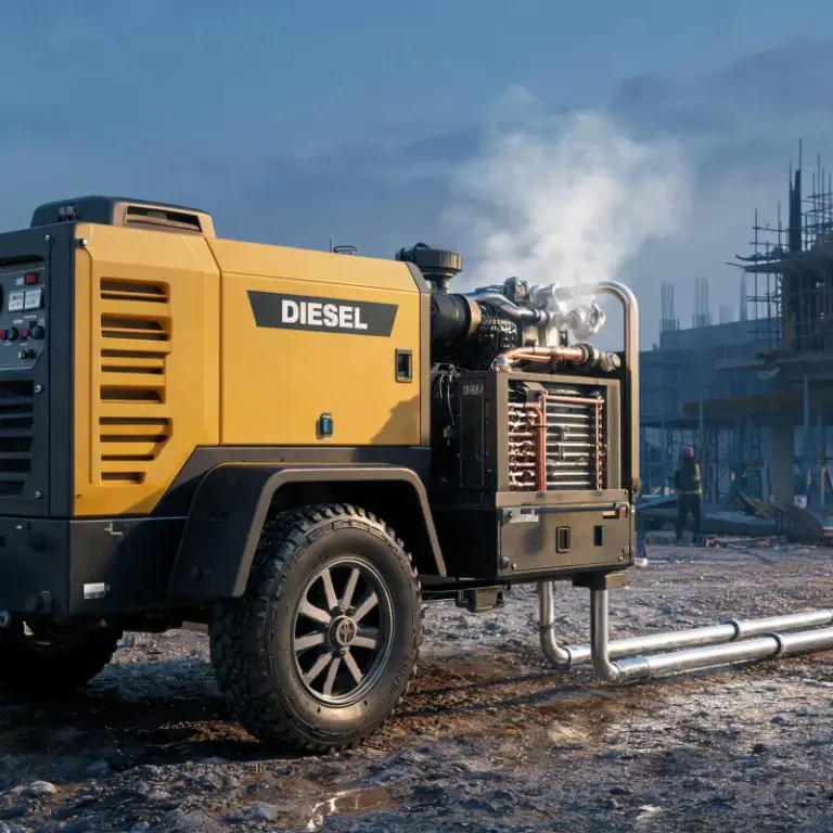 Diagnosing Common Overheating Problems for Diesel Portable Air Compressor with Waste Heat Recovery