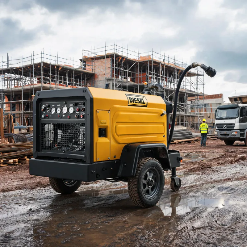 Diesel Portable Air Compressor: A Site Guide for Independent Industrial Contractors
