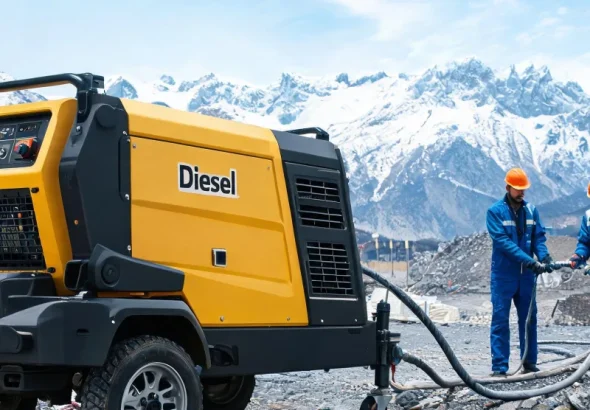 Diesel Portable Air Compressor Case Studies for High Altitude Work Requirements