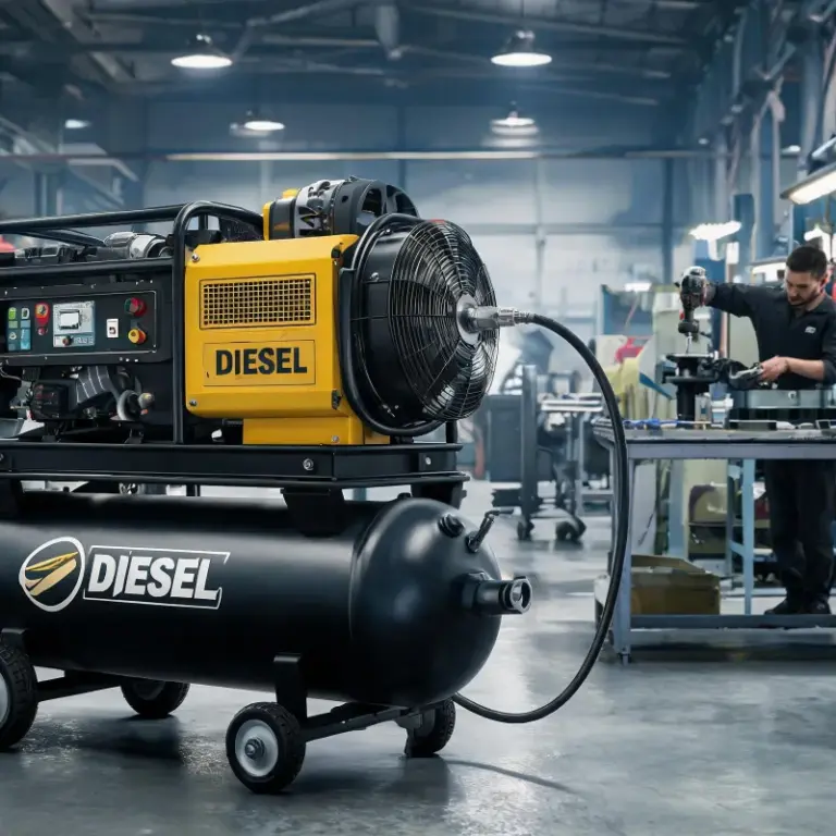 Diesel Portable Air Compressor Sizing Solutions for Mixed Small & Large Factory Lines