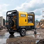 Diesel Portable Air Compressor Solutions for Off-Grid Construction Site Air Supply