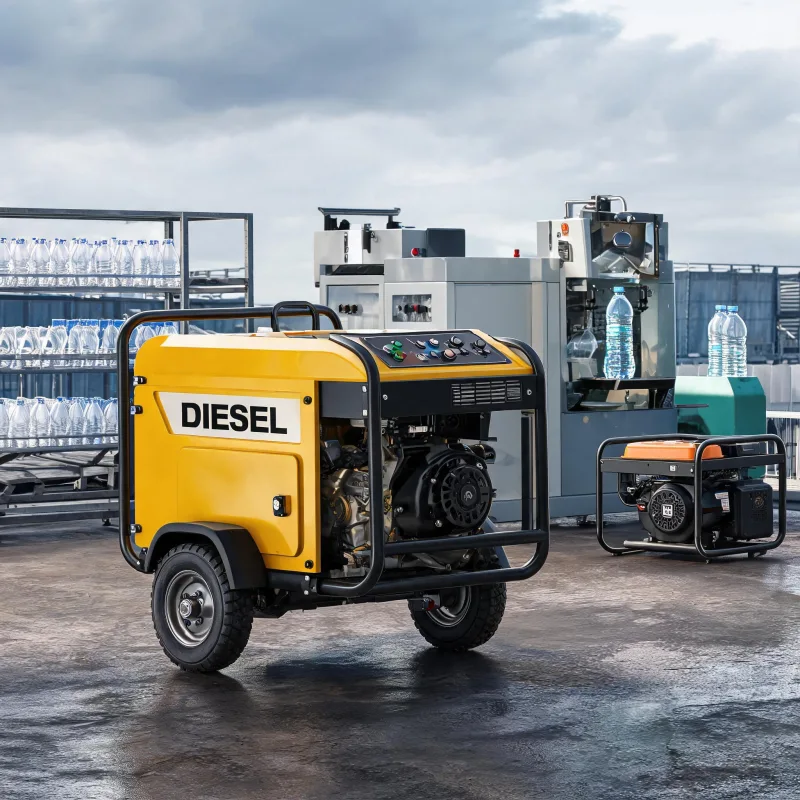 Diesel Portable Air Compressor Solutions for Off-Grid PET Blowing Production