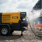 Diesel Portable Air Compressor Solutions for Off-Grid Sandblasting Jobs