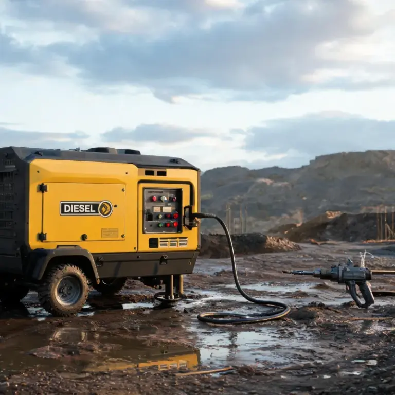 Diesel Portable Air Compressor Solutions for Remote Off-Grid Job Sites