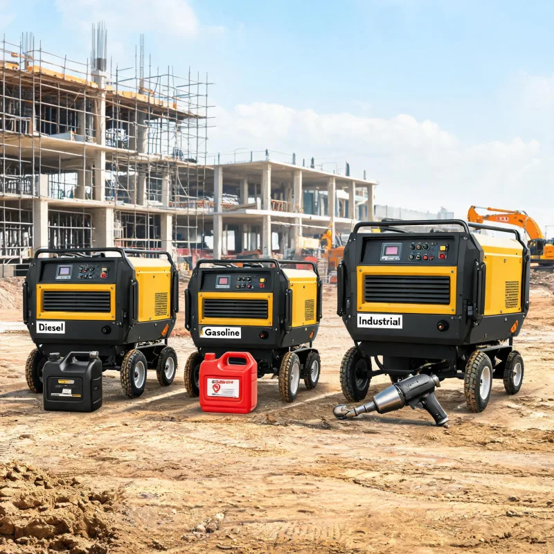 Diesel Portable Air Compressor Vs Gasoline For Industrial Use: A Practical Comparison