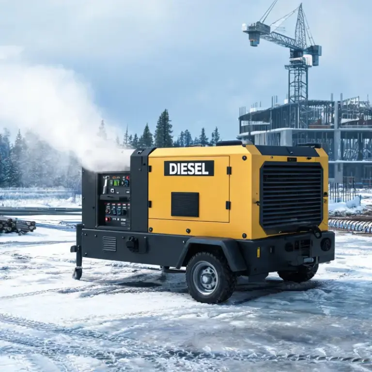 Diesel Portable Air Compressor: Working Principle Guide for Cold North American Climates