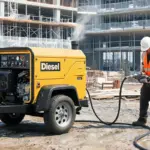 Diesel Portable Air Compressor: Working Principle for OSHA Job Site Compliance