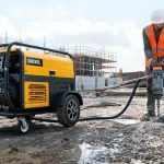Diesel Portable Air Compressor for Construction Jackhammer On-Site Operation
