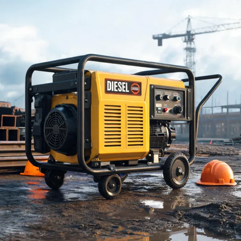 Diesel Portable Air Compressor for Independent Contractors Doing Centrifugal Industrial Work