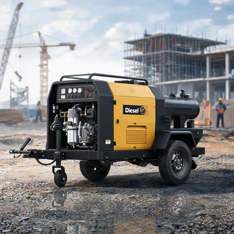 Diesel Portable Air Compressor for Industrial Drying & Filtration