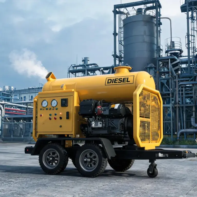 Diesel Portable Air Compressor for Off-Grid Chemical Plant Auxiliary Needs