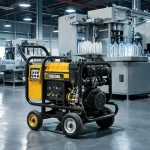 Diesel Portable Air Compressor for On-Site PET Preform Blowing Production