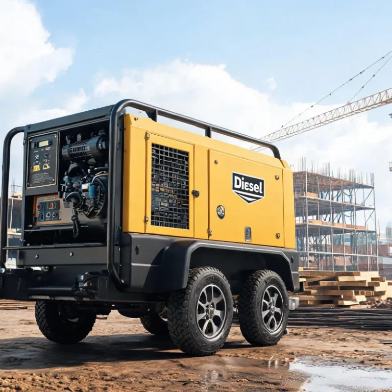Diesel Portable Air Compressor for Water Lubricated Oil-Free Screw Applications For Sale USA
