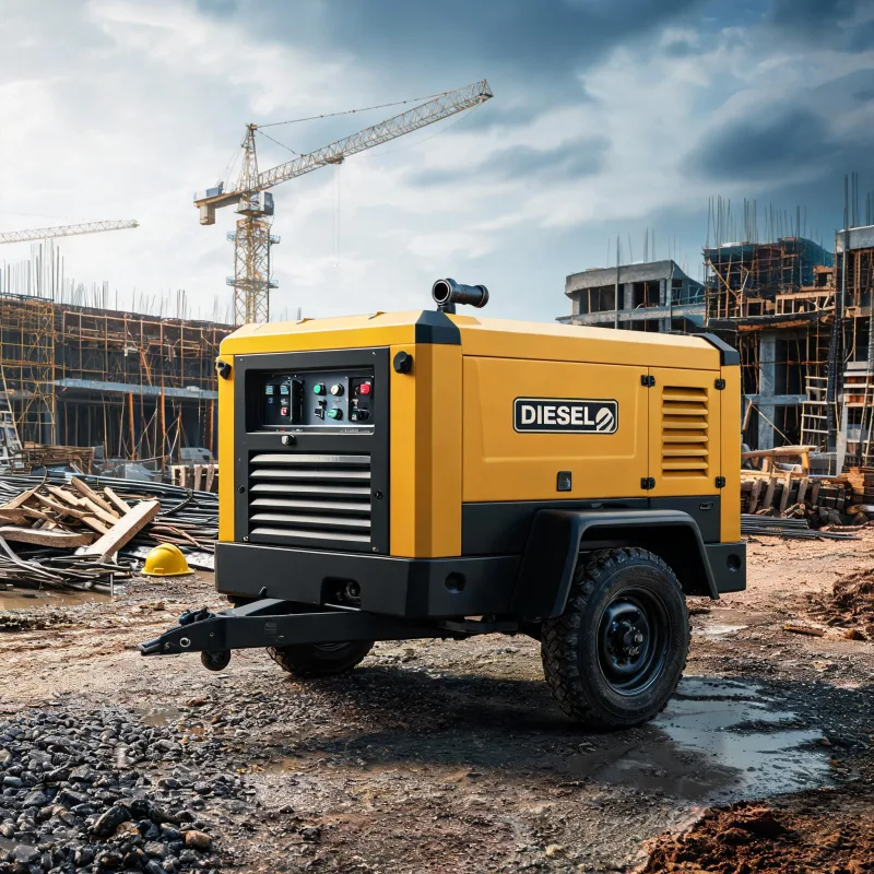 Diesel Portable Air Compressor vs Electric Two Stage Screw Portable: Which Fits Your Site?