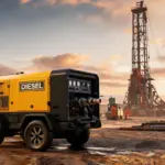 Diesel Portable Air Compressor vs Gas Models for Oil Field Drilling