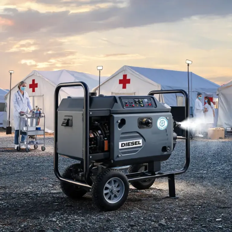Diesel Portable Air Compressor vs Gas: Which Fits Mobile Medical Camps