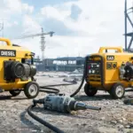 Diesel Portable Air Compressor vs Gas: Which Works Better For Your Jobsite