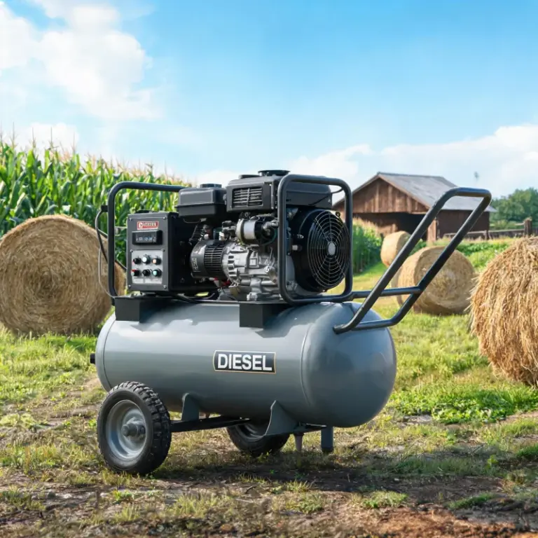 Diesel Portable Air Compressor vs Gas for Agricultural Use: A Practical Comparison