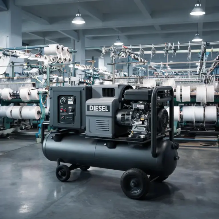 Diesel Portable Air Compressor vs Gas for Textile Weaving: Practical Comparison